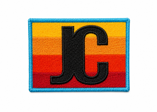 Embroidered "JC" Patch