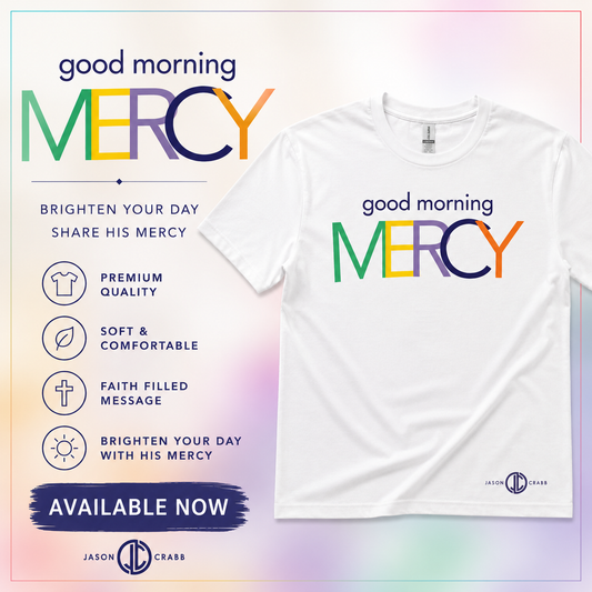 Good Morning Mercy White Tee
