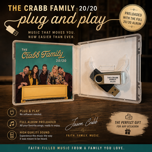 The Crabb Family 20/20 Plug and Play Flash Drive