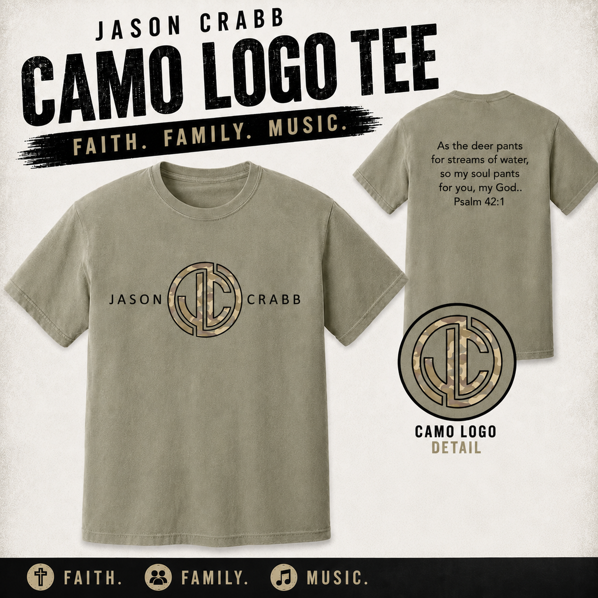 Camo Logo Tee